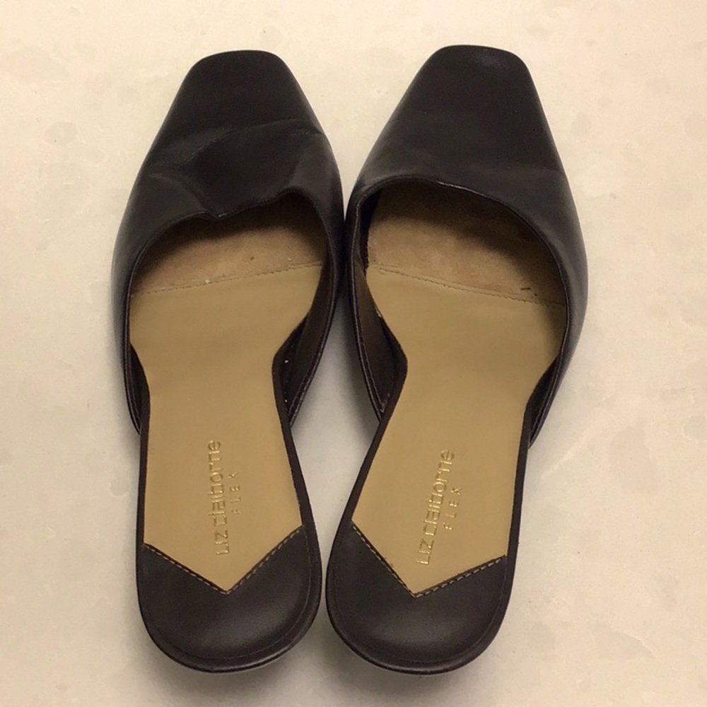 Brown mule heel